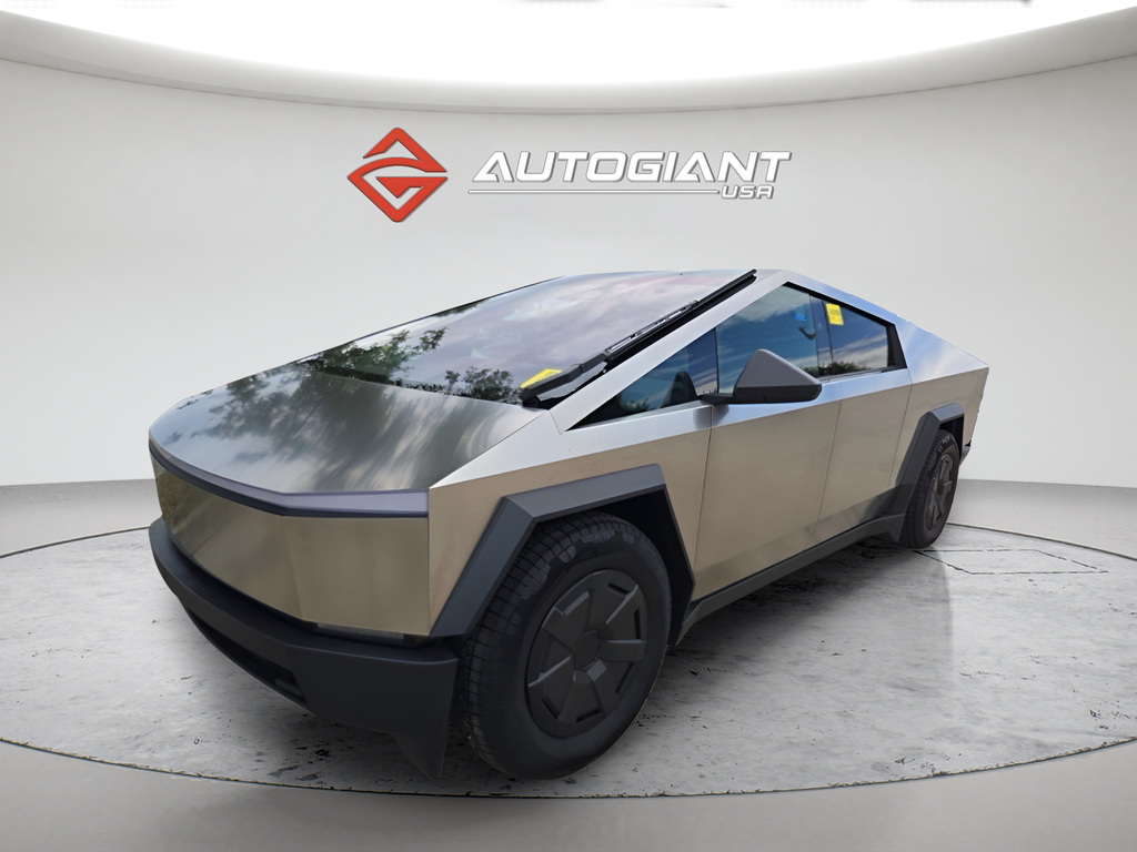 Silver 2026 Tesla Cybertruck 1-Speed Automatic