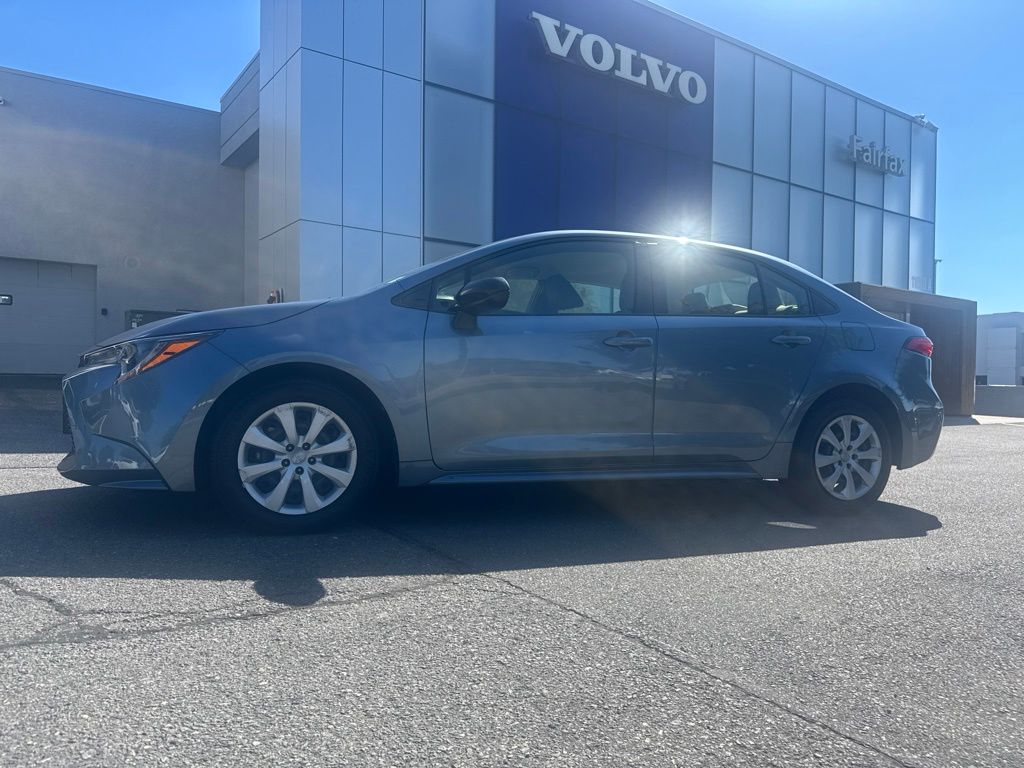 Celestite 2022 Toyota Corolla LE FWD Sedan Front-Wheel Drive Continuously Variable Transmission