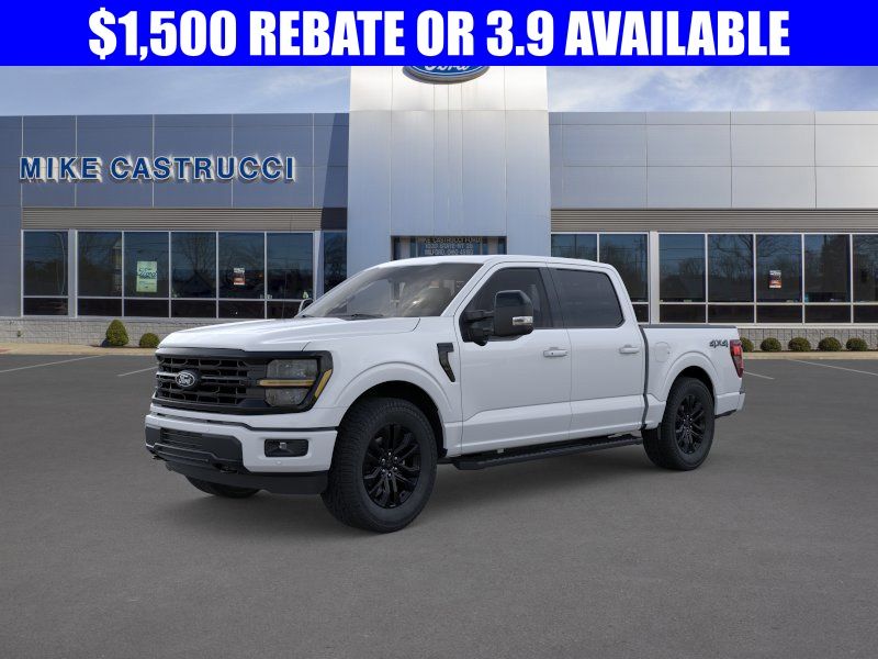 Oxford White 2026 Ford F-150 XLT SuperCrew 4WD Pickup Truck Four-Wheel Drive Automatic