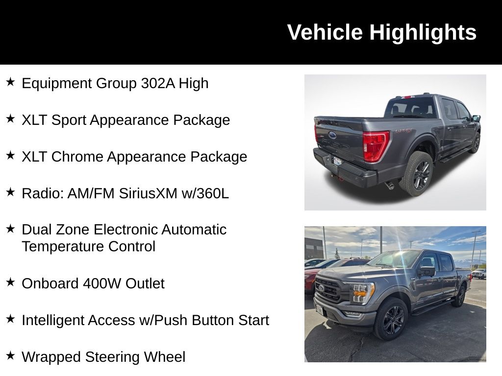 Used 2023 Gray Ford XLT image 7