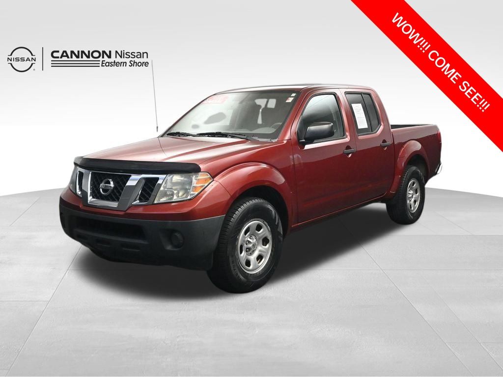 Cayenne Red 2016 Nissan Frontier Pickup Truck 4X2 5-Speed Automatic Overdrive