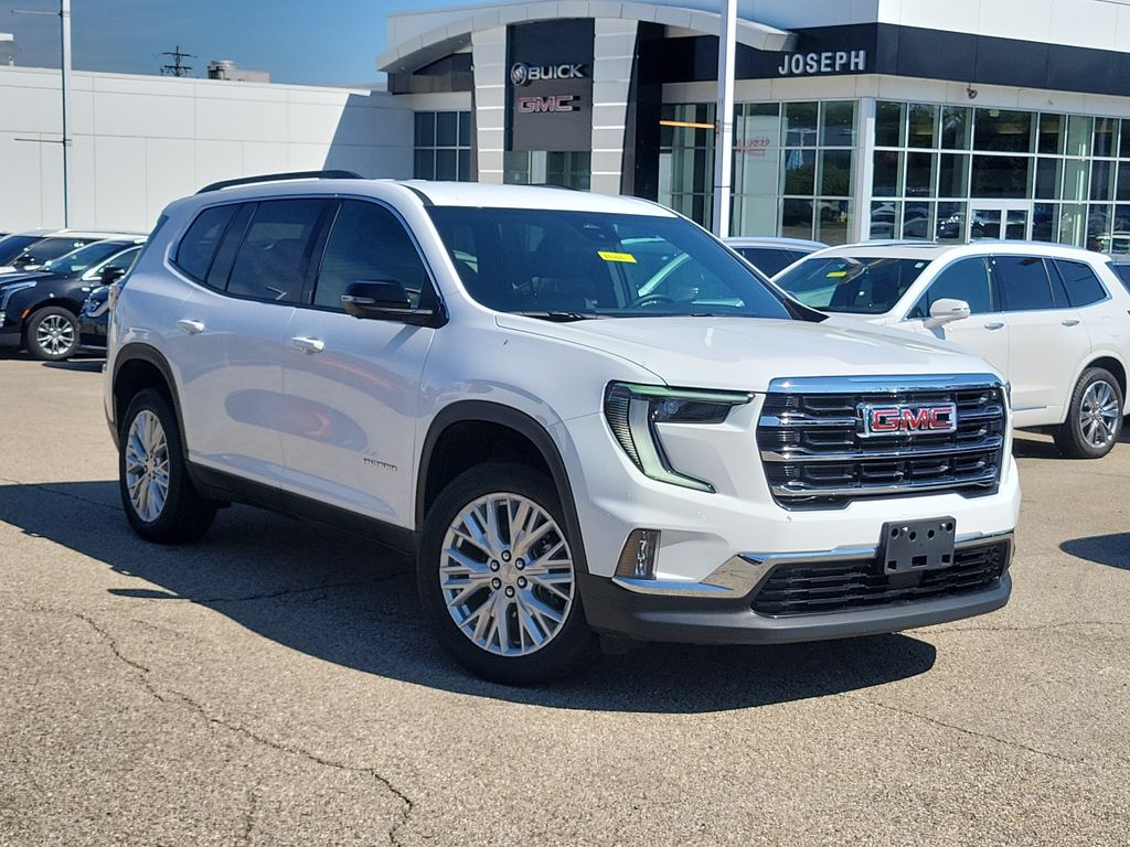 Summit White 2026 GMC Acadia SUV / Crossover Front-Wheel Drive 8-Speed Automatic
