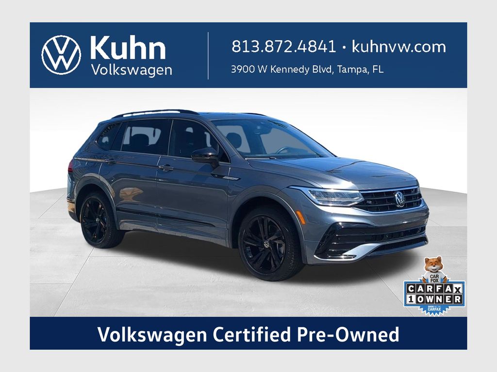 Platinum Gray Metallic 2023 Volkswagen Tiguan SUV / Crossover Front-Wheel Drive 8-Speed Automatic