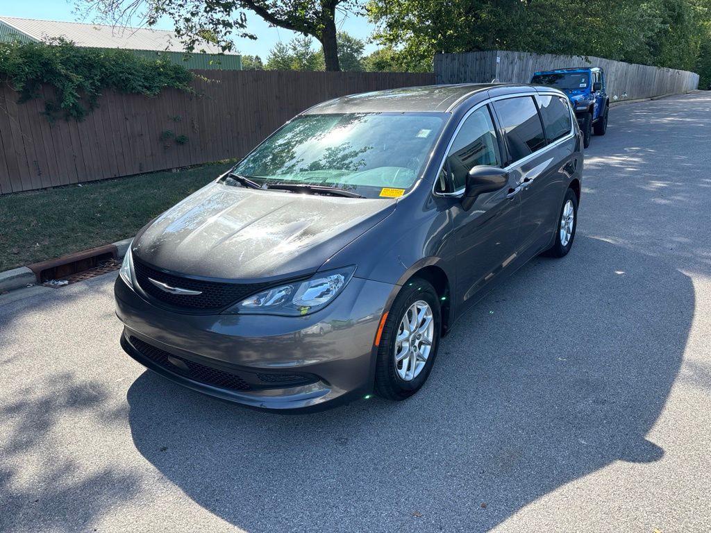 Gray (Granite Crystal Metallic Clearcoat) 2023 Chrysler Voyager Minivan Front-Wheel Drive 9-Speed Automatic