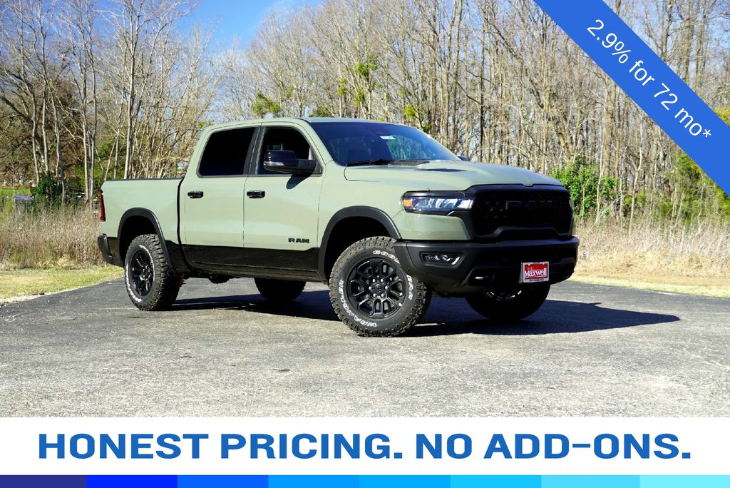 Canyon Lake 2026 RAM 1500 Rebel Crew Cab 4WD Pickup Truck Four-Wheel Drive 8-Speed Automatic