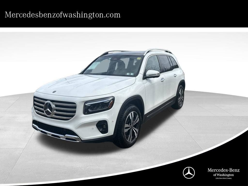 Polar White 2026 Mercedes-Benz GLB 250 4MATIC SUV / Crossover All-Wheel Drive 8-Speed Dual Clutch