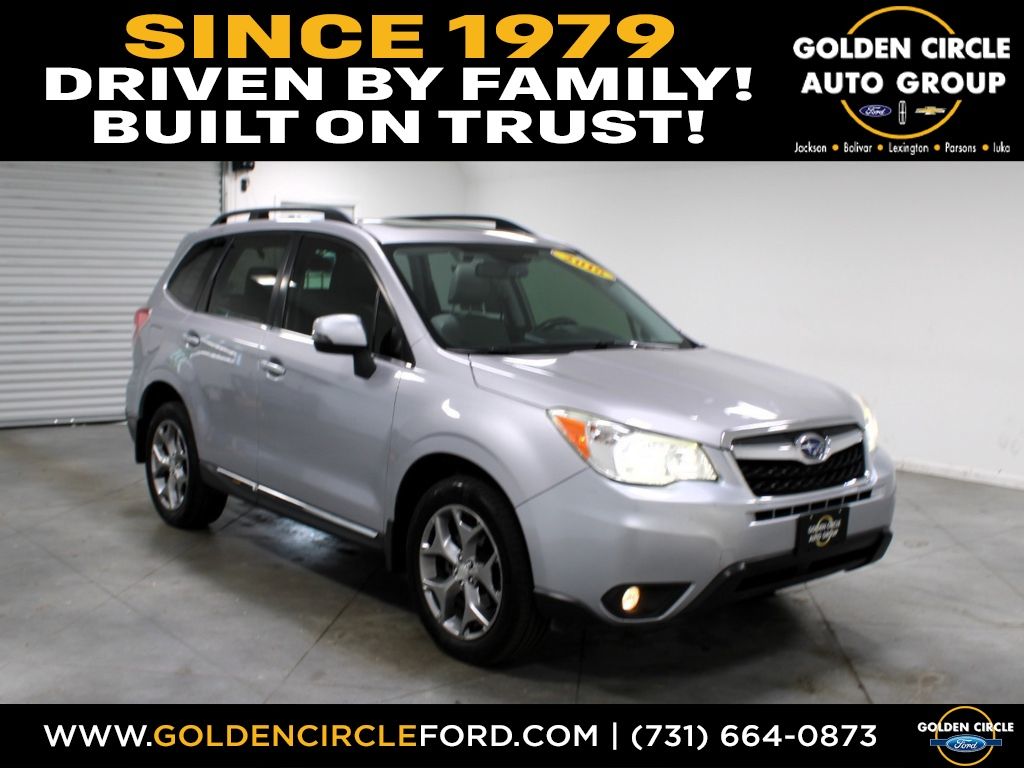 Ice Silver Metallic 2016 Subaru Forester 2.5i Touring SUV / Crossover All-Wheel Drive Continuously Variable Transmission