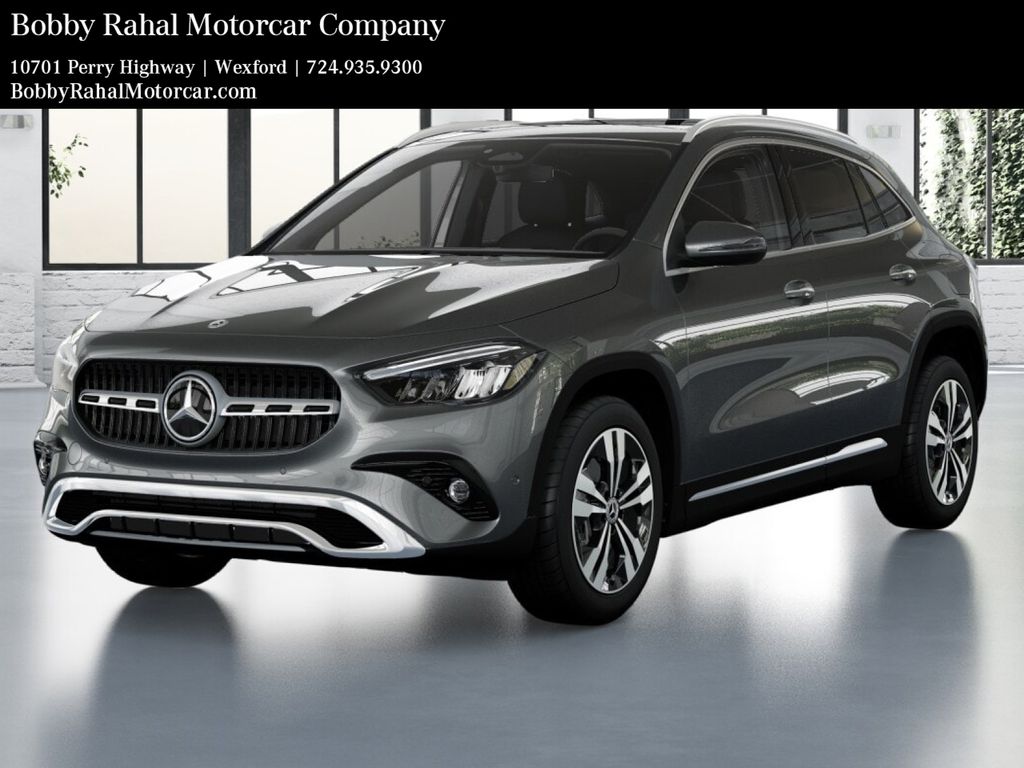 Gray (Mountain Grey M) 2026 Mercedes-Benz GLA SUV / Crossover All-Wheel Drive 8-Speed Dual Clutch
