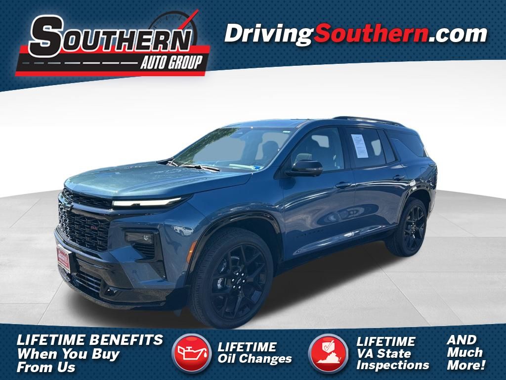 Lakeshore Blue Metallic 2026 Chevrolet Traverse SUV / Crossover Four-Wheel Drive 8-Speed Automatic