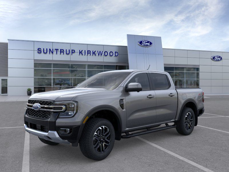 Carbonized Gray Metallic 2026 Ford Ranger Lariat SuperCrew 4WD Pickup Truck Four-Wheel Drive Automatic