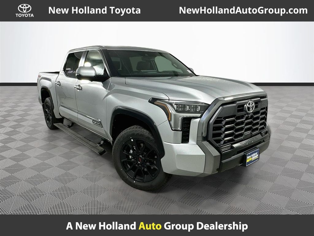Silver 2026 Toyota Tundra Pickup Truck Four-Wheel Drive Automatic
