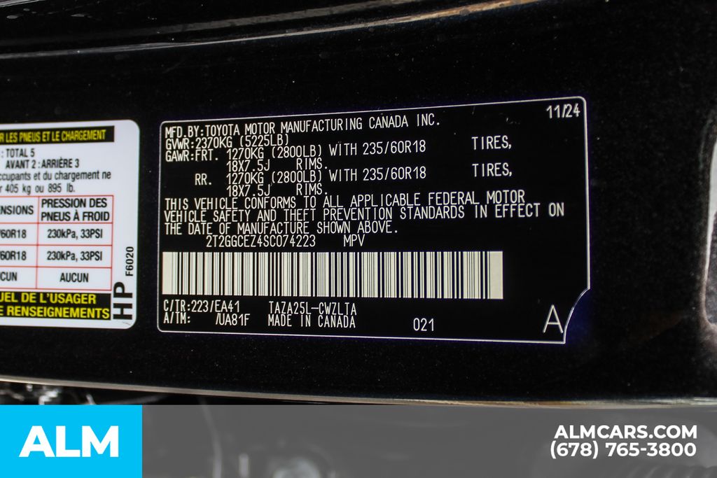Used 2025 Black Lexus 350 Premium image 42