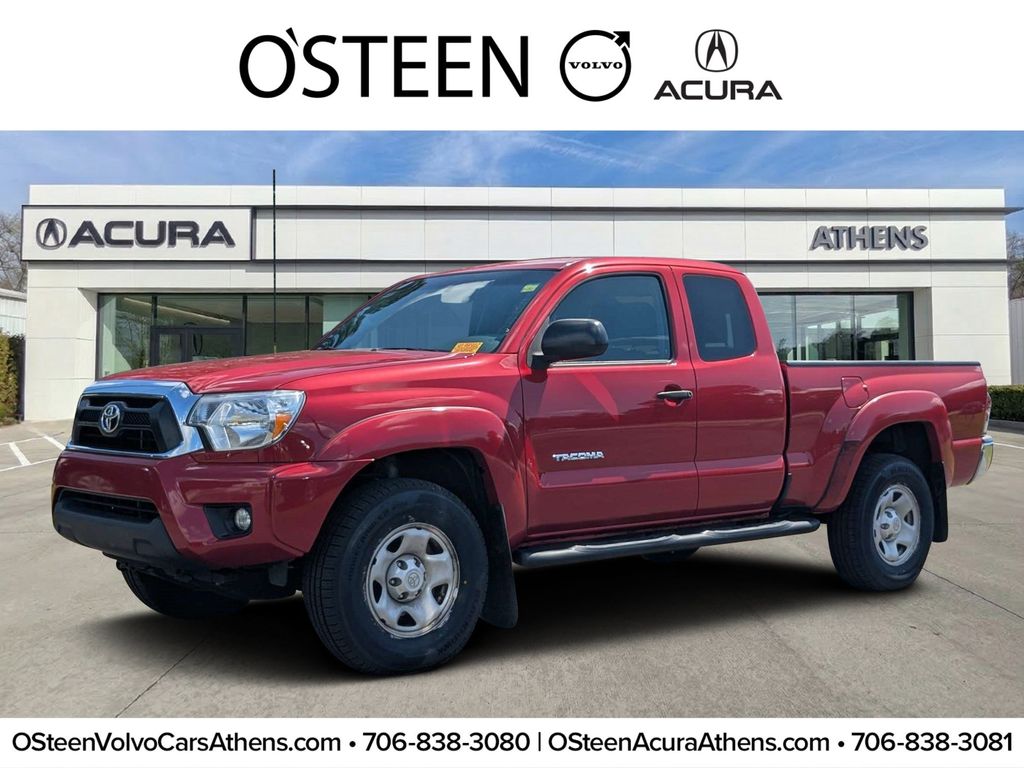 Barcelona Red Metallic 2015 Toyota Tacoma Pickup Truck 4X2 5-Speed Automatic