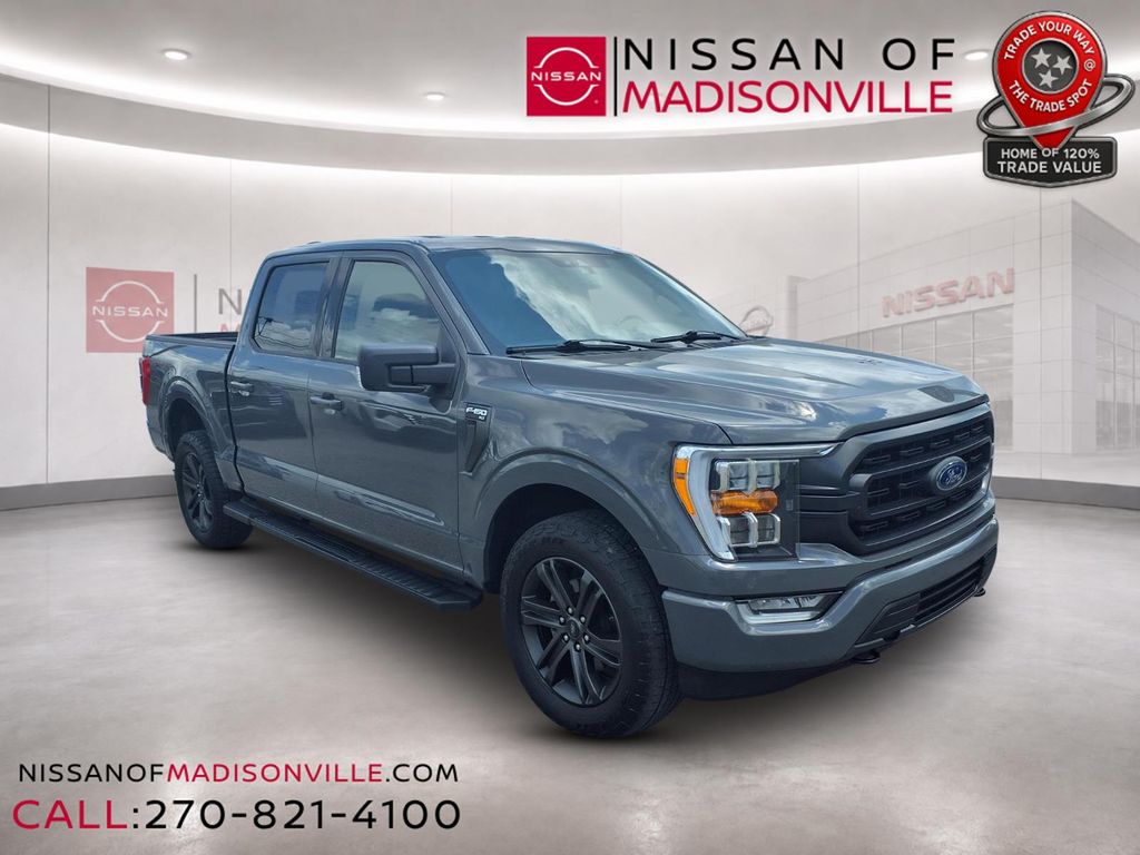Gray (Lead Foot) 2021 Ford F-150 Pickup Truck Four-Wheel Drive Automatic