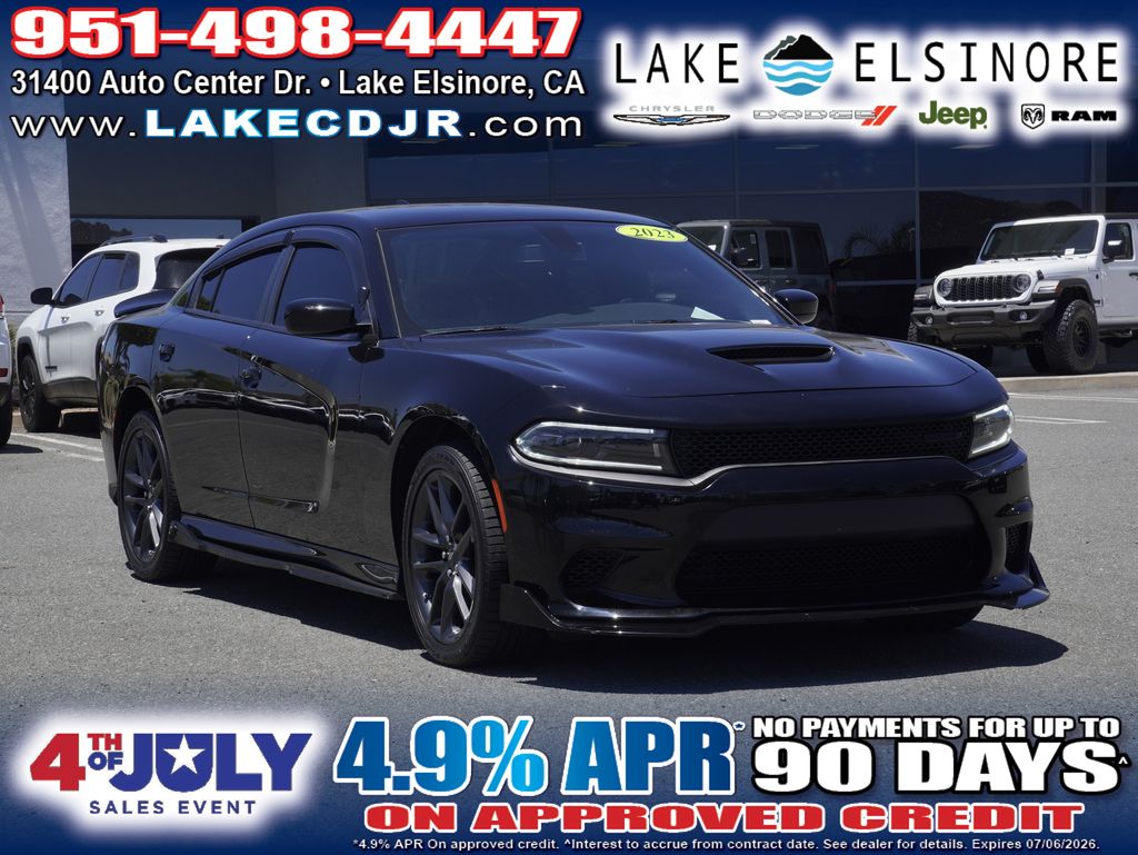 Pitch Black Clearcoat 2023 Dodge Charger Sedan All-Wheel Drive 8-Speed Automatic