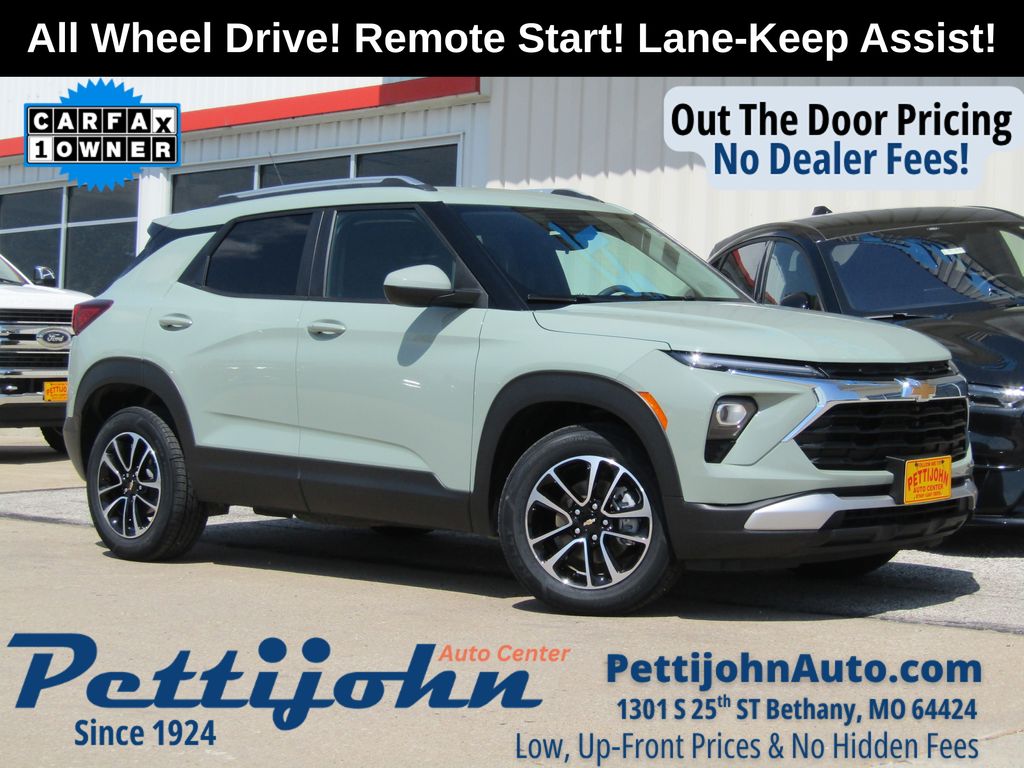 Cacti Green 2025 Chevrolet Trailblazer SUV / Crossover Four-Wheel Drive 9-Speed Automatic