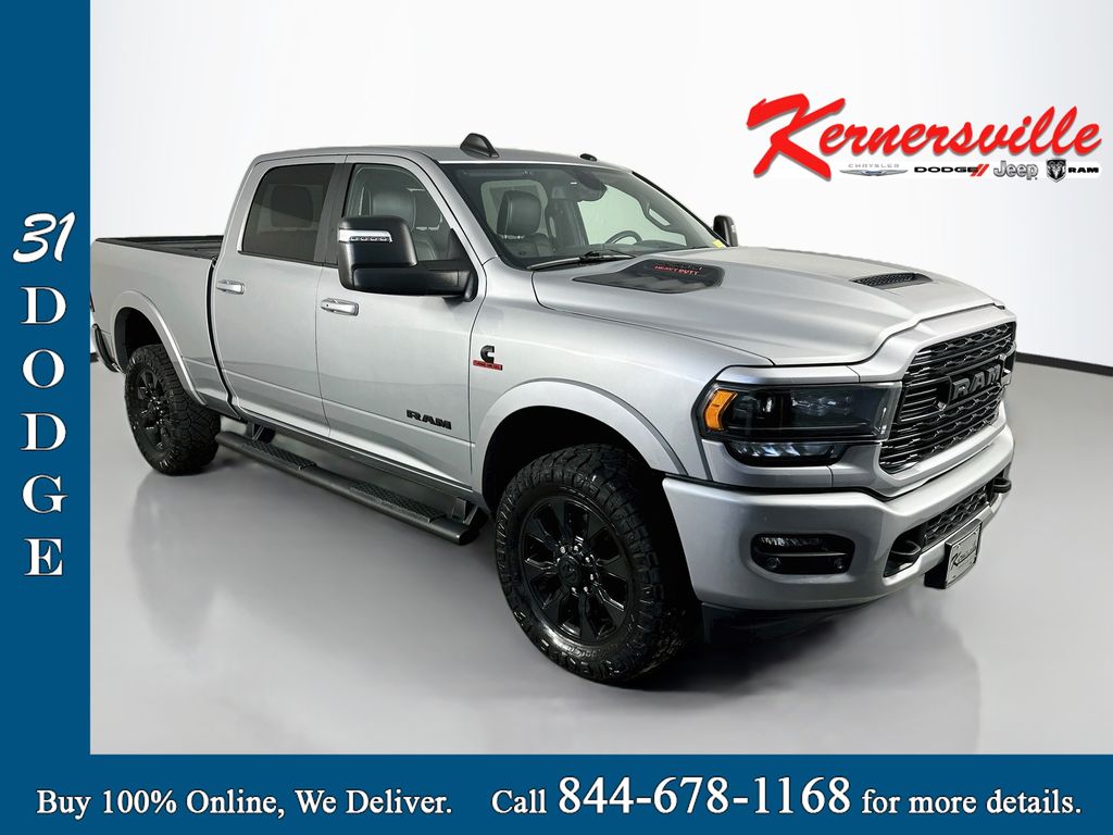 Billet Silver Metallic 2023 RAM 2500 Pickup Truck Four-Wheel Drive 6-Speed Automatic