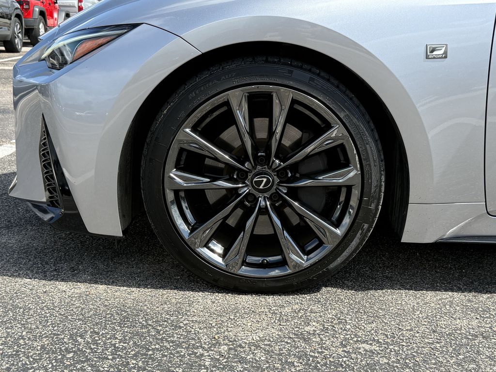 2023 Lexus IS 350 F SPORT Silver at Westside Lexus