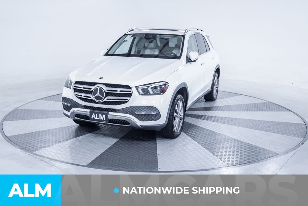 Used 2021 White Mercedes-Benz GLE 350 image 2