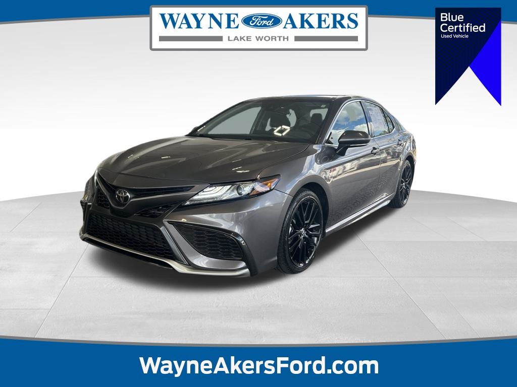 Gray 2024 Toyota Camry XSE FWD Sedan Front-Wheel Drive 8-Speed Automatic