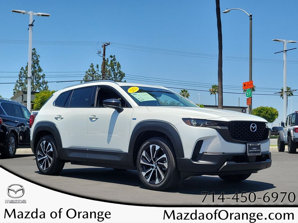 White (Wind Chill Pearl) 2025 Mazda CX-50 SUV / Crossover All-Wheel Drive Continuously Variable Transmission