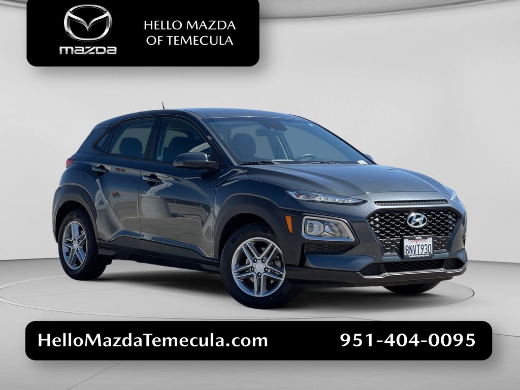 Thunder Gray 2020 Hyundai Kona SUV / Crossover Front-Wheel Drive 6-Speed Automatic