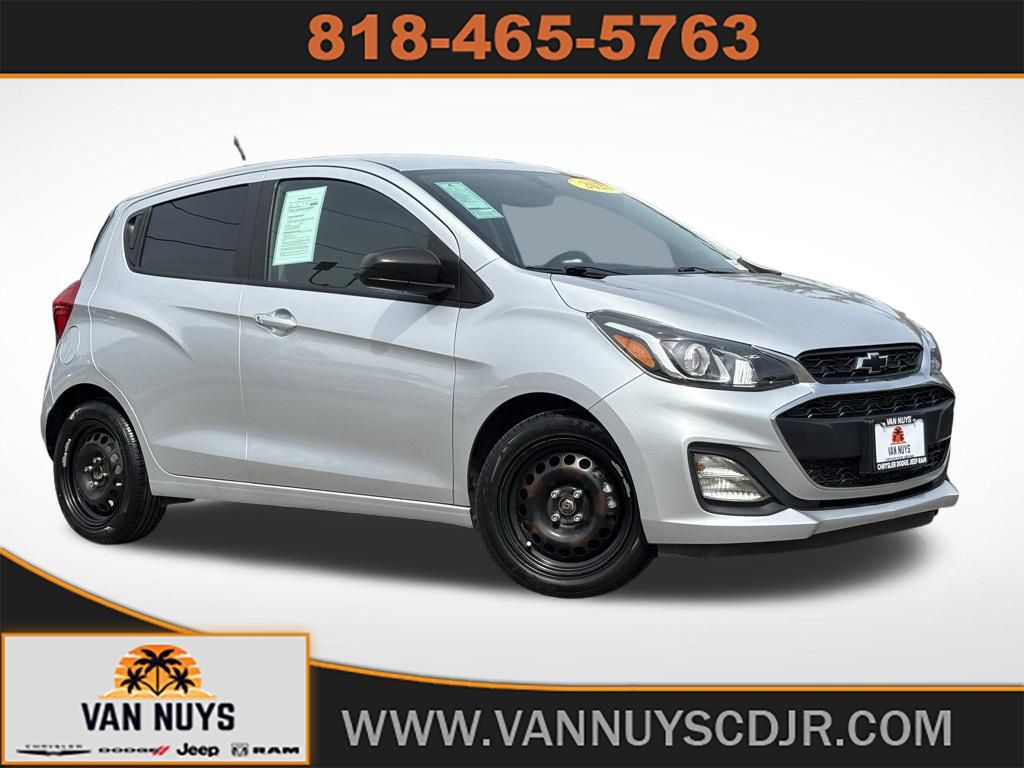 Silver Ice Metallic 2021 Chevrolet Spark LS FWD Hatchback Front-Wheel Drive Continuously Variable Transmission