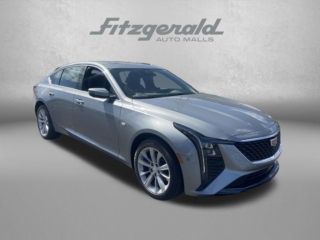 Argent Silver Metallic 2026 Cadillac CT5 Premium Luxury AWD Sedan All-Wheel Drive Automatic