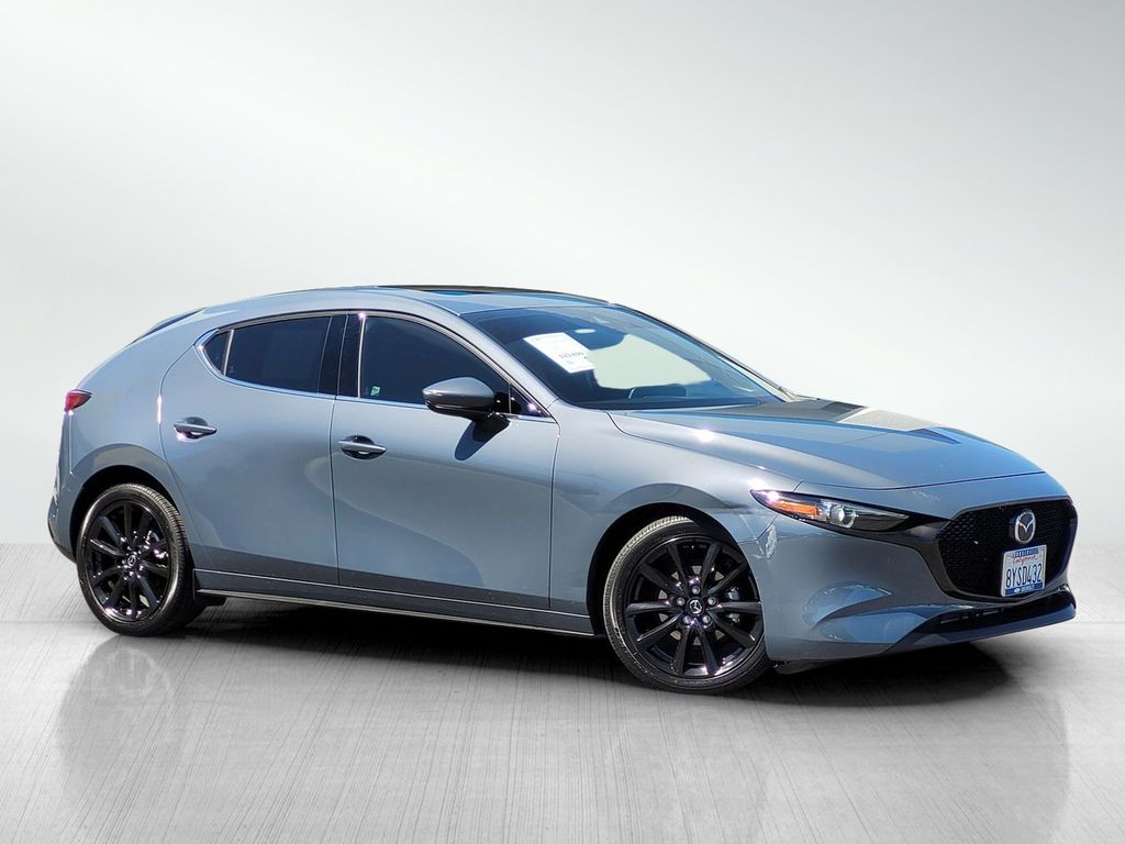 Gray Metallic 2021 Mazda MAZDA3 Hatchback Front-Wheel Drive 6-Speed Automatic