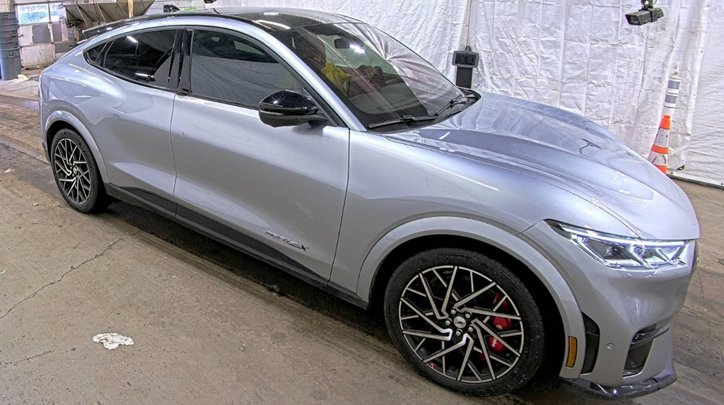 Silver Metallic 2021 Ford Mustang Mach-E GT AWD SUV / Crossover All-Wheel Drive Automatic