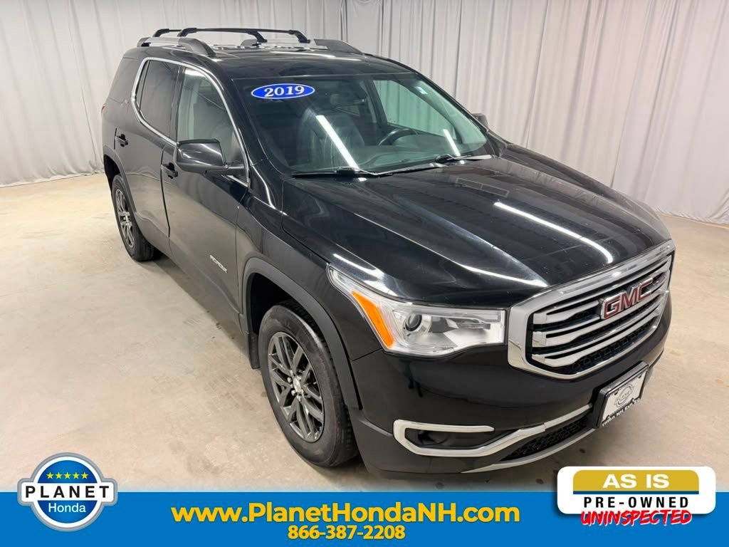 Black (Ebony Twilight Metallic) 2019 GMC Acadia SUV / Crossover Four-Wheel Drive 6-Speed Automatic