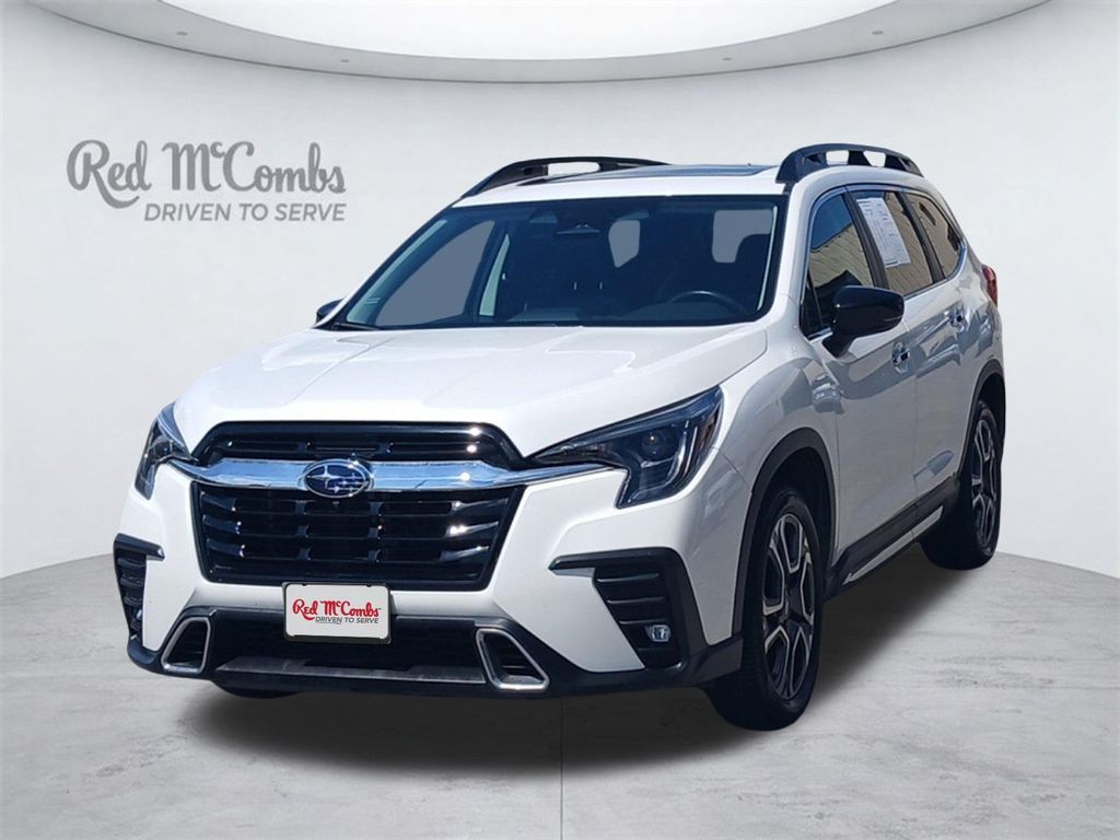 Crystal White Pearl 2024 Subaru Ascent SUV / Crossover All-Wheel Drive Continuously Variable Transmission
