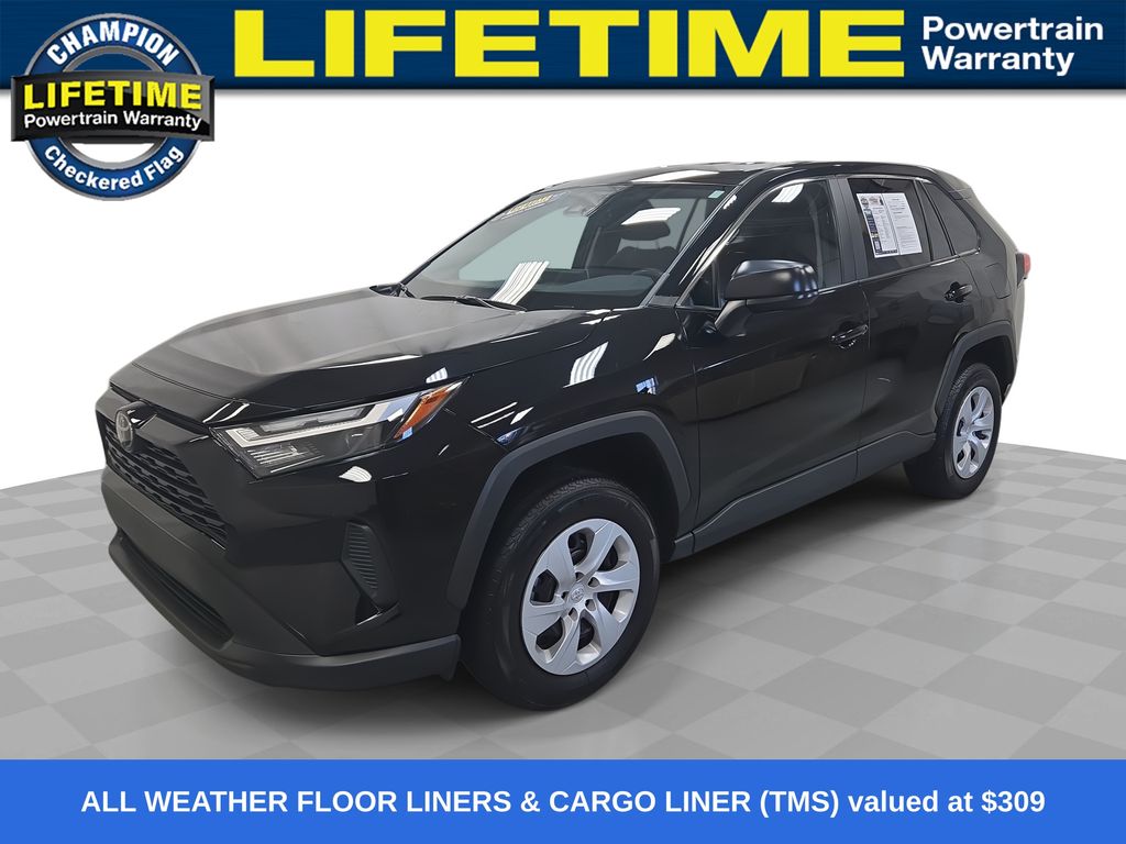 Midnight Black Metallic 2024 Toyota RAV4 SUV / Crossover All-Wheel Drive 8-Speed Automatic