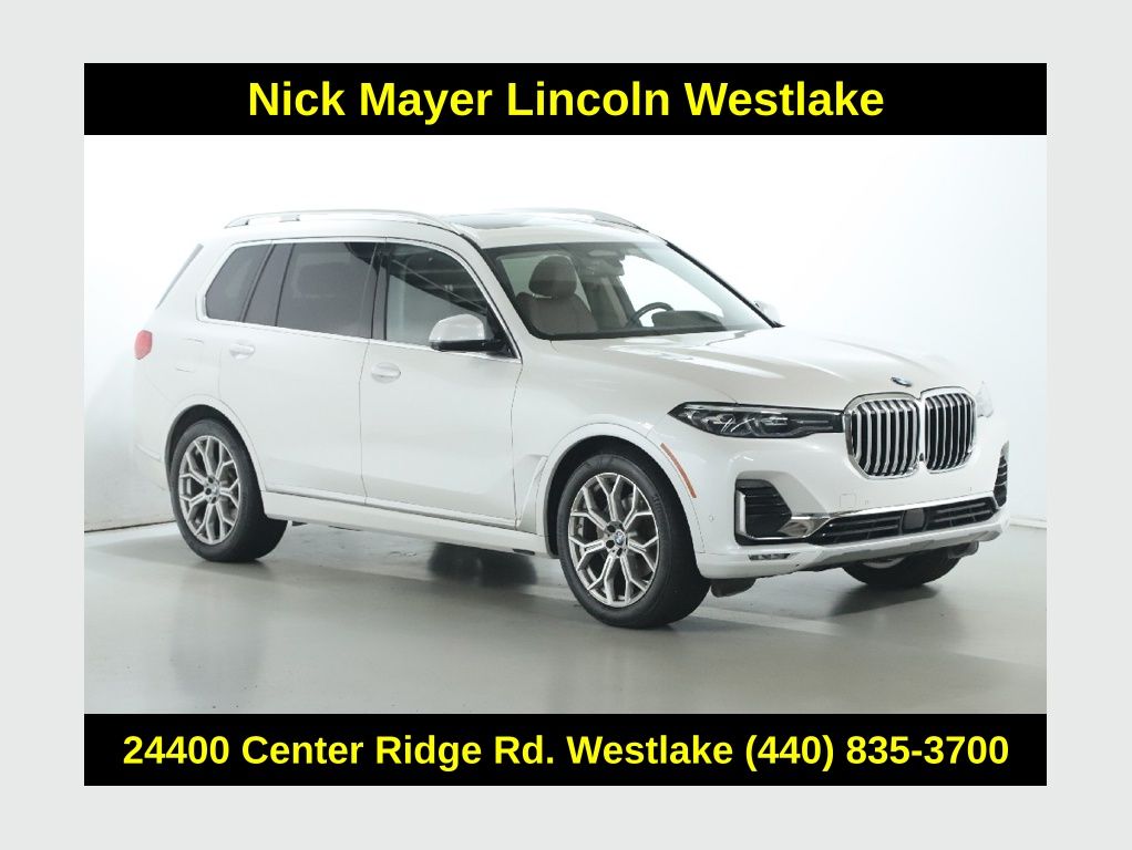Mineral White Metallic 2022 BMW X7 SUV / Crossover All-Wheel Drive 8-Speed Automatic