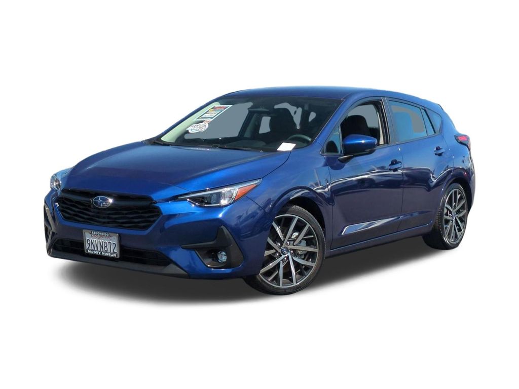 Sapphire Blue Pearl 2024 Subaru Impreza Sport AWD Wagon All-Wheel Drive Continuously Variable Transmission