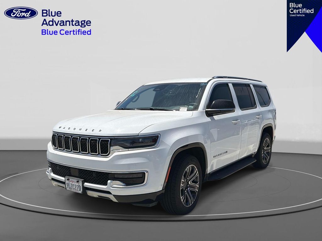 Bright White Clearcoat 2024 Jeep Wagoneer Series II RWD SUV / Crossover 4X2 8-Speed Automatic