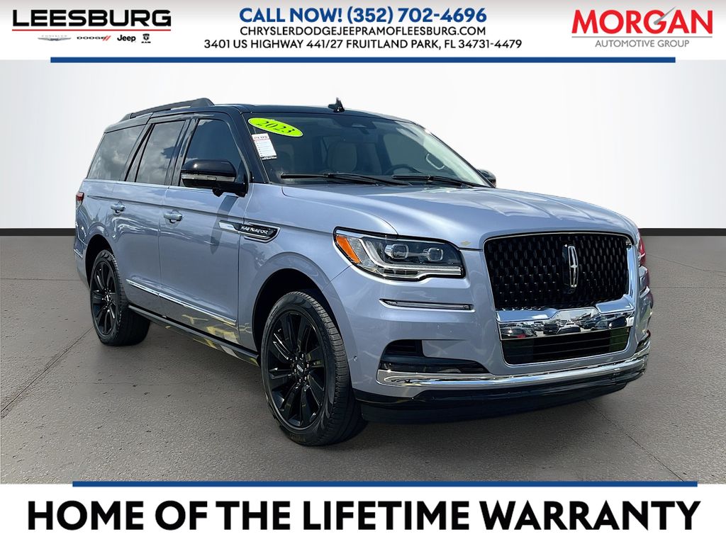Crystal Blue Metallic 2023 Lincoln Navigator SUV / Crossover Four-Wheel Drive Automatic