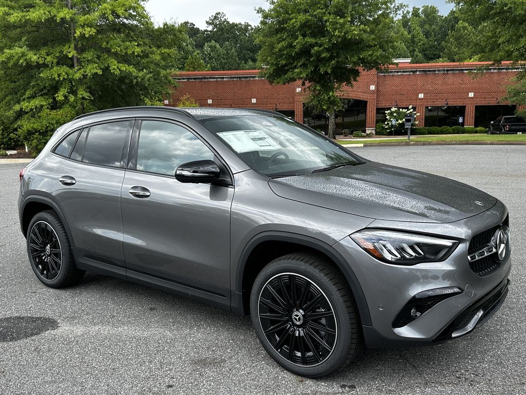 Gray (Mountain Grey Metallic) 2026 Mercedes-Benz GLA SUV / Crossover All-Wheel Drive 8-Speed Dual Clutch