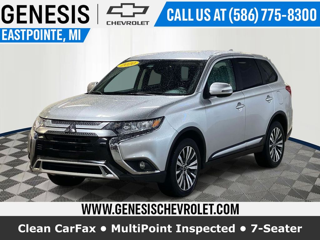 Alloy Silver Metallic 2020 Mitsubishi Outlander LE S-AWC SUV / Crossover All-Wheel Drive Continuously Variable Transmission