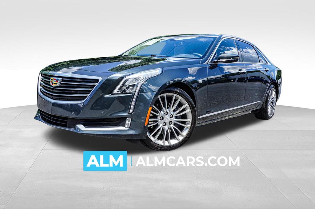 Stone Gray Metallic 2018 Cadillac CT6 Sedan All-Wheel Drive 8-Speed Automatic