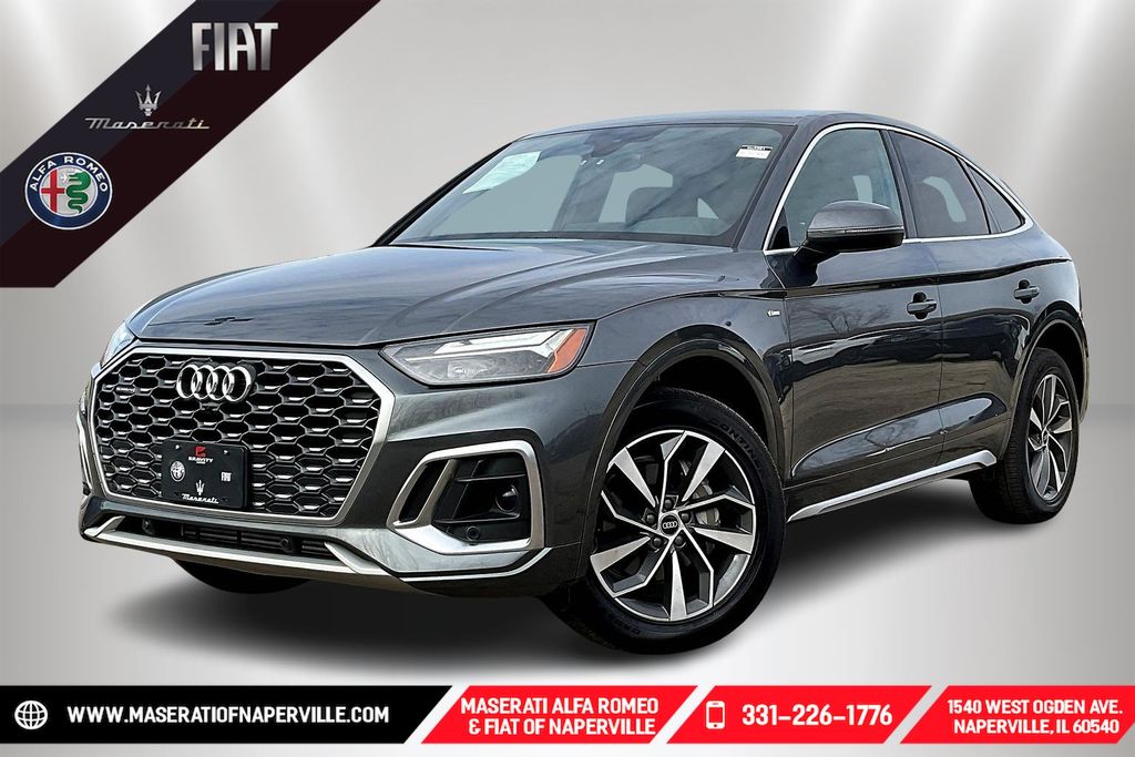 Daytona Gray Pearl Effect 2022 Audi Q5 Sportback quattro Premium S Line 45 TFSI AWD Sedan All-Wheel Drive 7-Speed Automatic