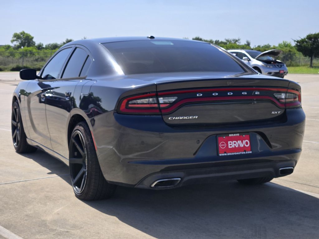 2018 Dodge Charger SXT Gray at Central Houston Nissan