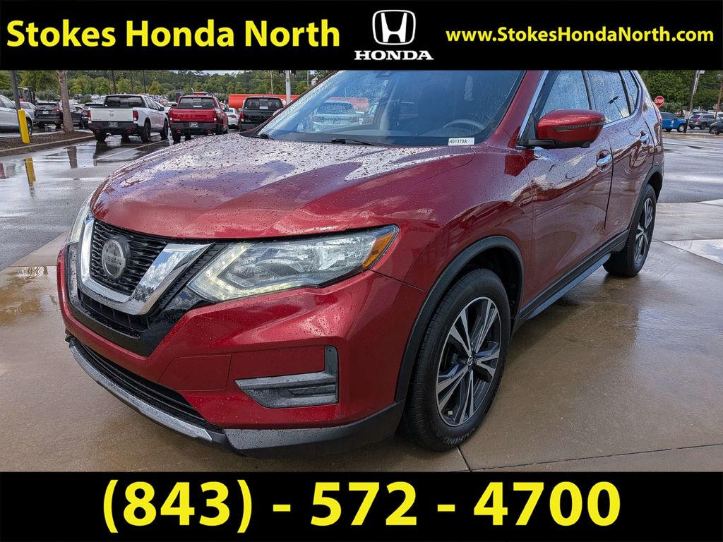 2020 Nissan Rogue SV Red at Mazda of Columbia