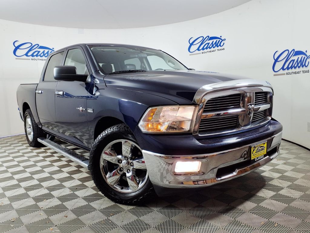 True Blue Pearl 2012 RAM 1500 Lone Star Crew Cab Pickup Truck 4X2 6-Speed Automatic