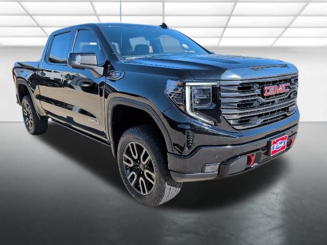Onyx Black 2023 GMC Sierra 1500 AT4 Crew Cab 4WD Pickup Truck Four-Wheel Drive Automatic