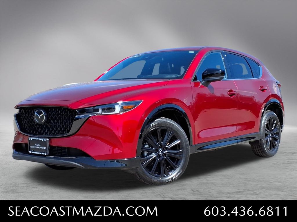 Soul Red Crystal Metallic 2024 Mazda CX-5 2.5 Turbo Premium AWD SUV / Crossover All-Wheel Drive 6-Speed Automatic