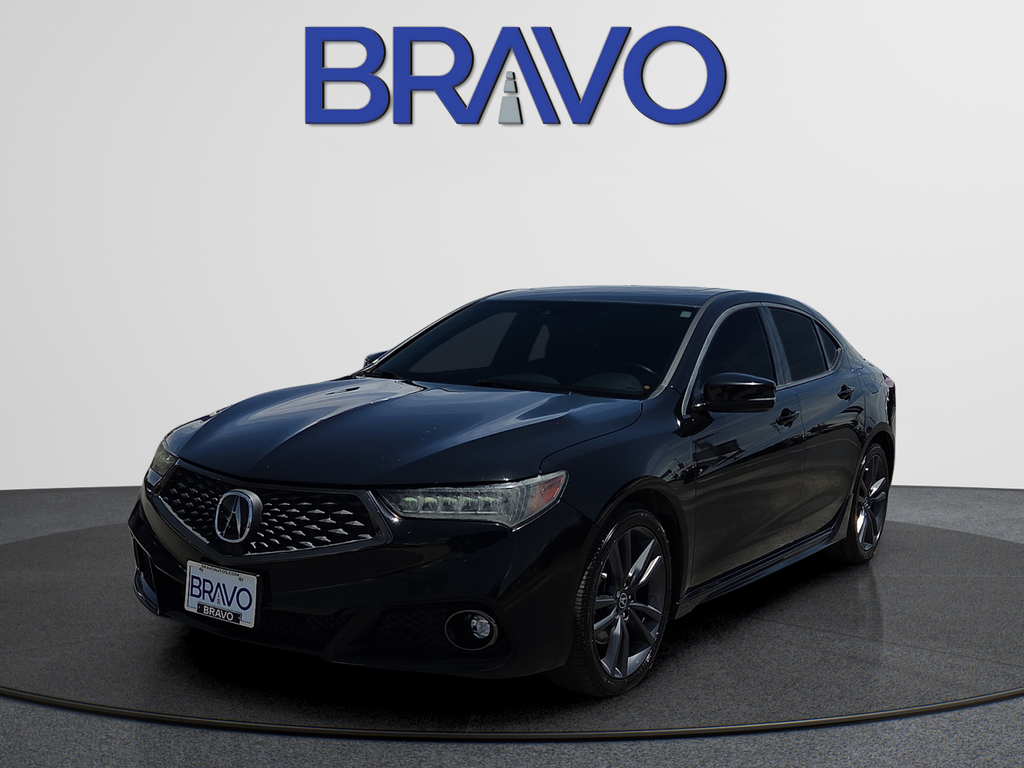 Crystal Black Pearl 2019 Acura TLX Sedan 9-Speed Automatic