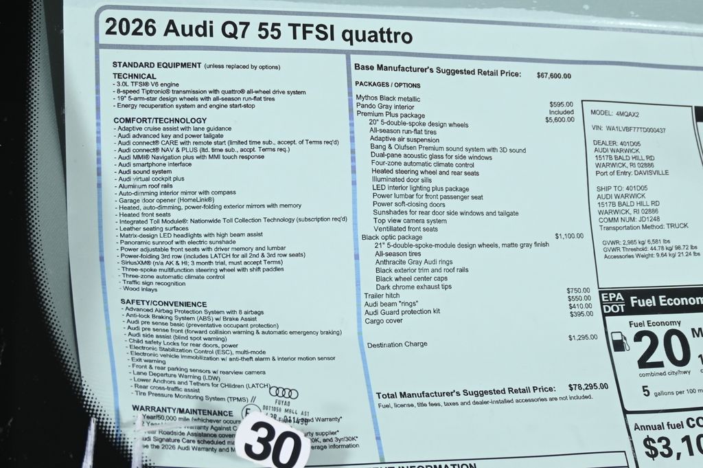 Thumbnail: 2026 Audi Q7 - 31