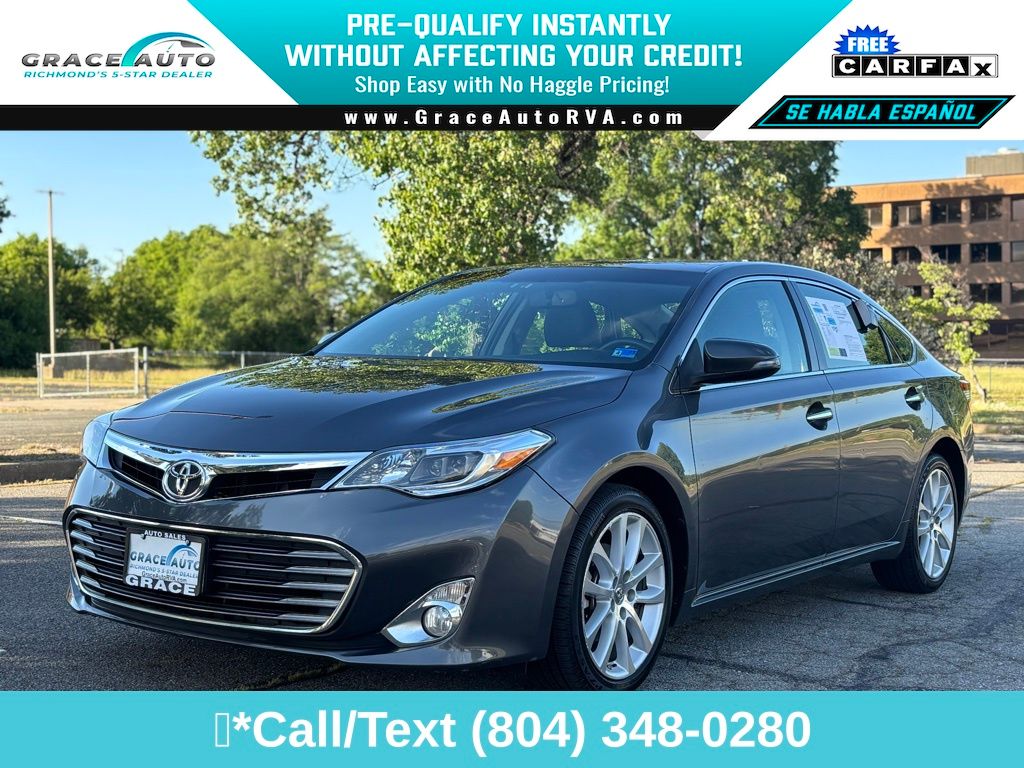 Magnetic Gray Metallic 2013 Toyota Avalon XLE Touring Sedan Front-Wheel Drive 6-Speed Automatic