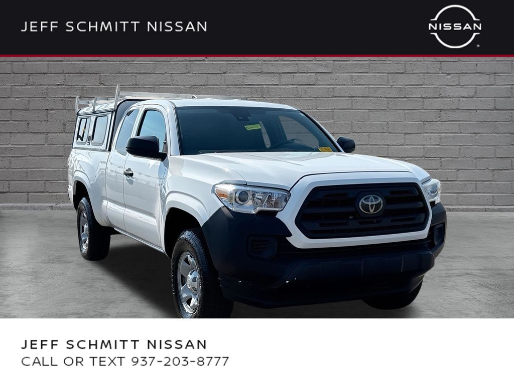 Super White 2019 Toyota Tacoma Pickup Truck 4X2 6-Speed Automatic